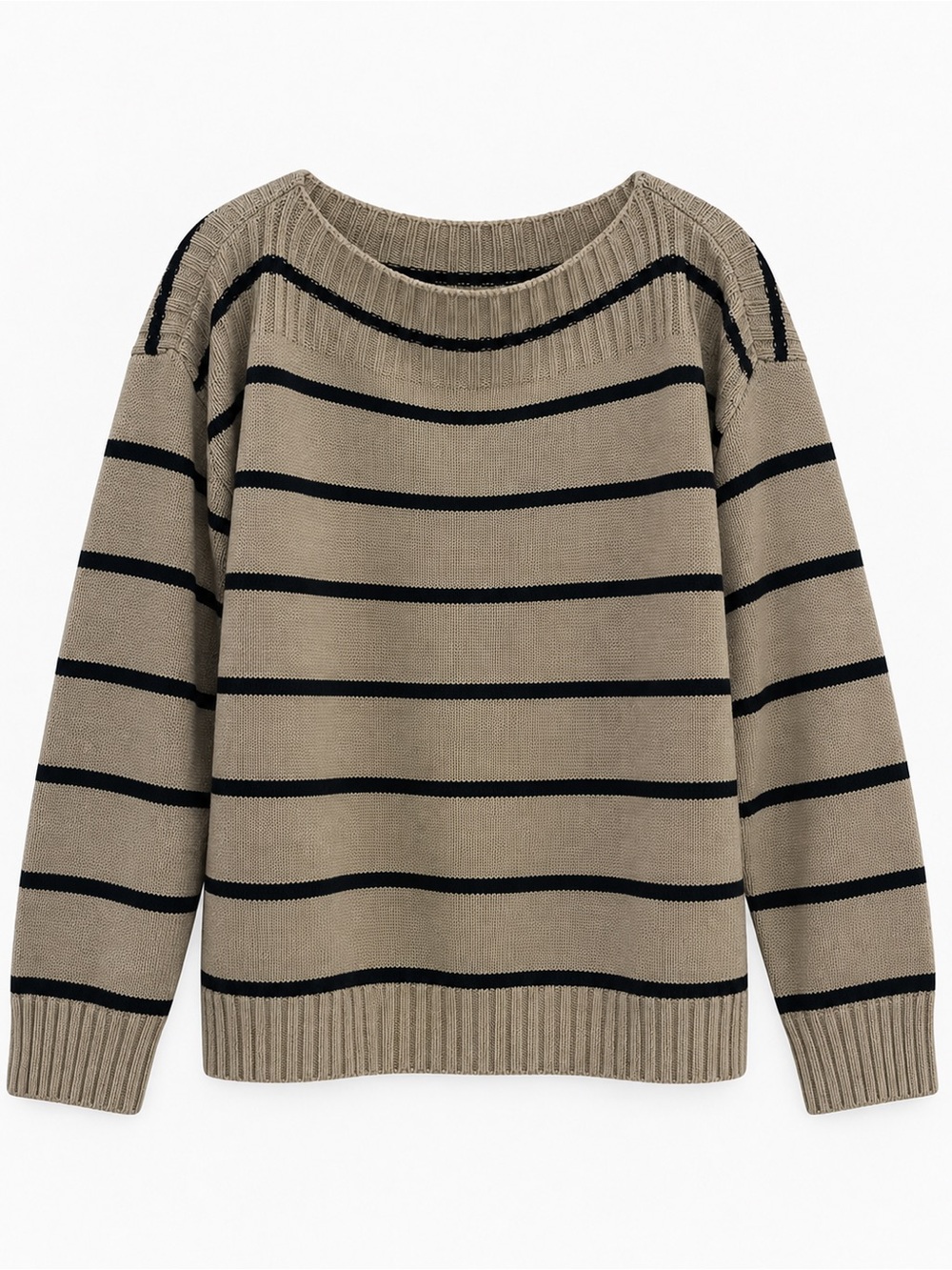 SHEIN striped knit sweater in women’s Large / US 8–10